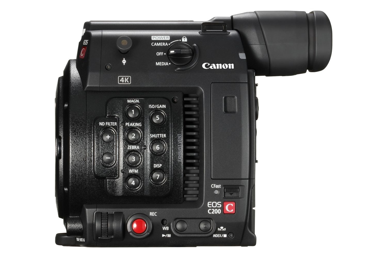 Canon EOS C200, cine profesional 4K compatible con grabación RAW 13
