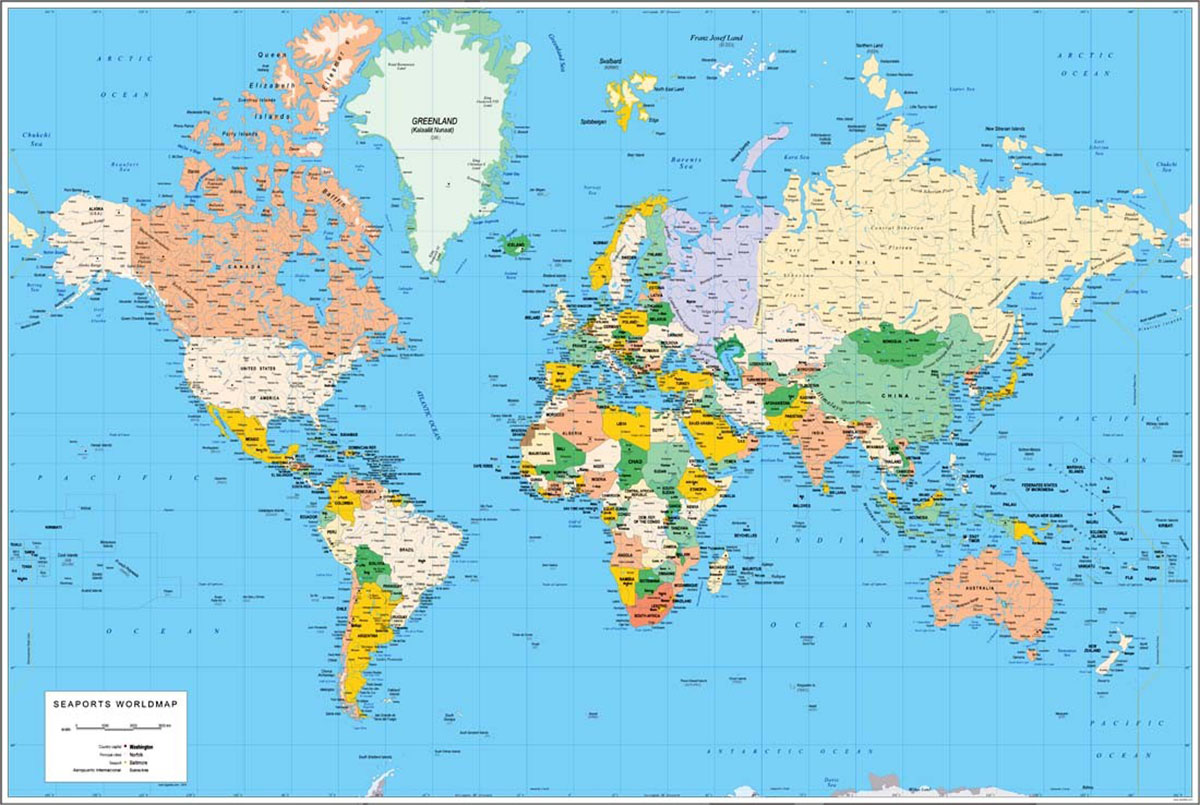 Finlandia Mapa Mundi