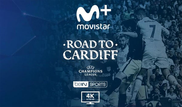 Movistar emitirá la final de Champions en 4K