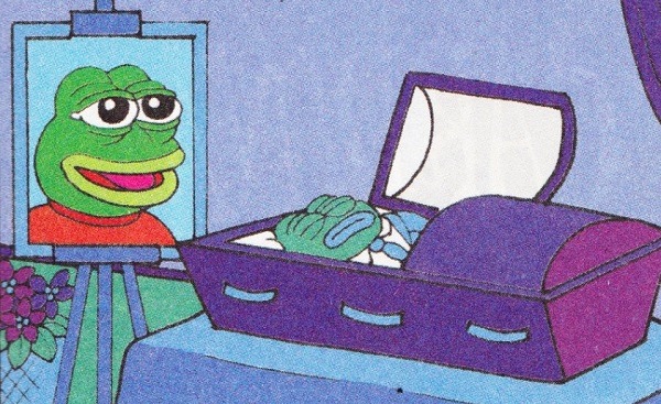 La Rana Pepe ha muerto, adiós al meme más racista