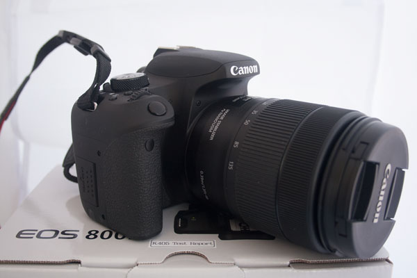 prueba Canon EOS 800D rugoso