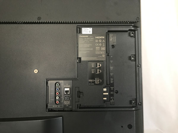 Panasonic 50EX780, la hemos probado 25 prueba Panasonic 50EX780 conexiones trasera