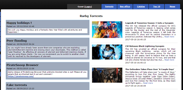 Alternativas a ExtraTorrent, el último buscador de torrents en cerrar 4 RARB torrent