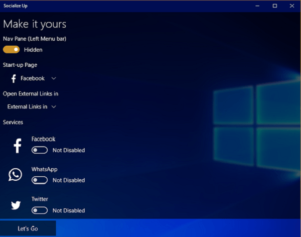 5 apps que merecen la pena de la tienda de Windows 10 6 socialize up