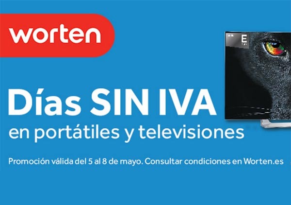 El Dí­a sin IVA de Worten, más caro que algunos precios de Amazon