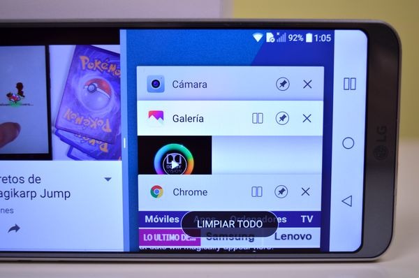 Las cinco claves del LG G6 4 LG G6 multitarea