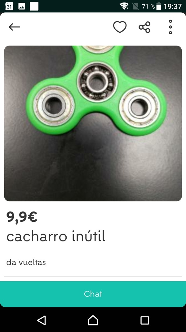 Wallapop spinner