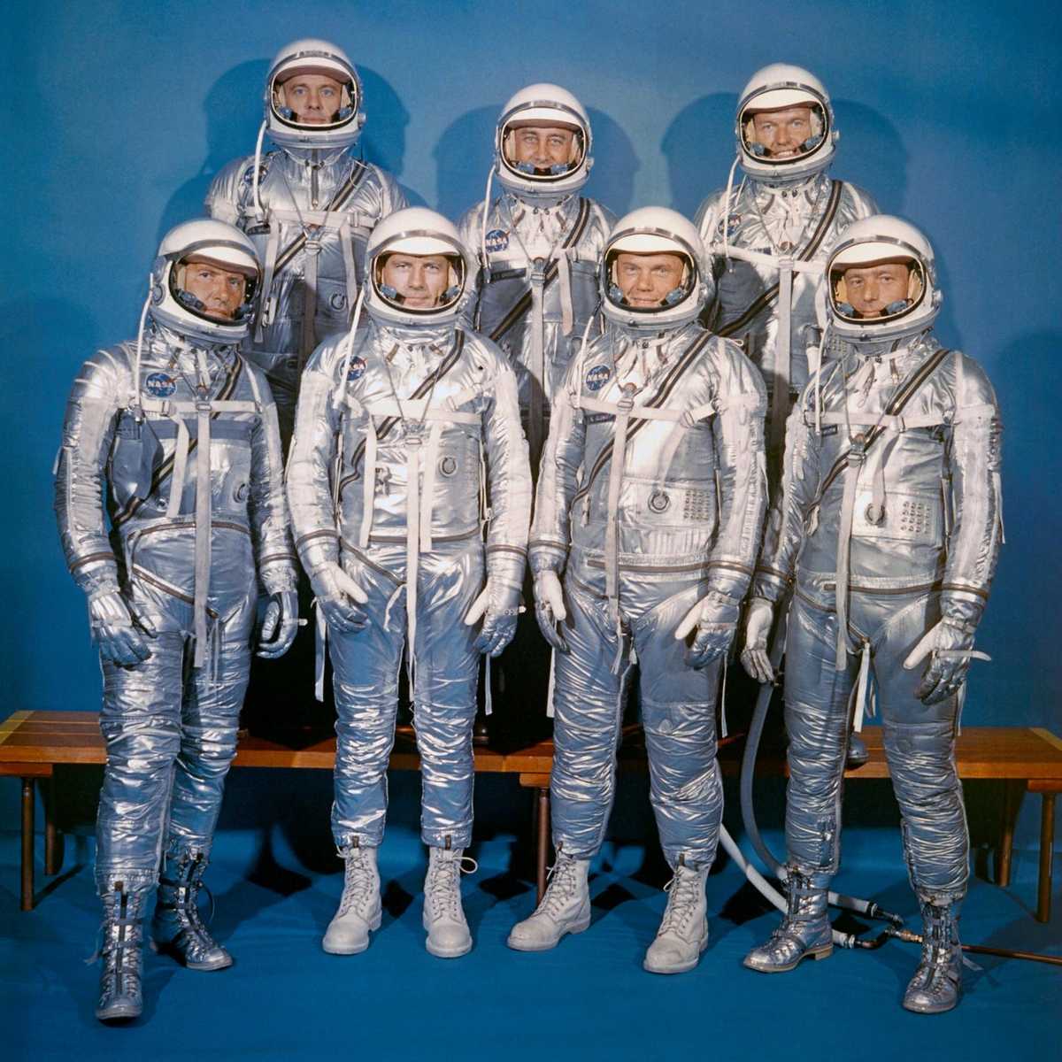 20 fotos impresionantes del espacio y la historia espacial 9 Siete elegidos NASA Mercury