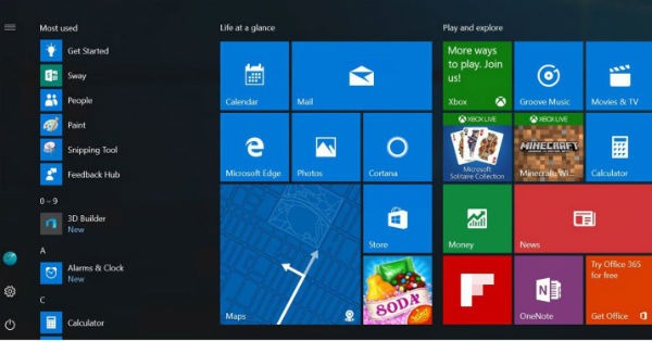 5 motivos para actualizar tu PC a Windows 10 y 5 para quedarte con Windows 7 3 Windows 10 menú inicio
