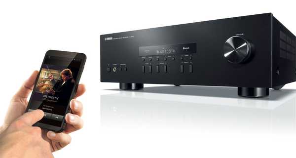 Yamaha R-S202, amplificador de música estéreo con Bluetooth