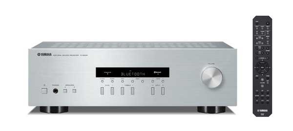 Yamaha R-S202, amplificador de música estéreo con Bluetooth 4 Yamaha RS202 plata