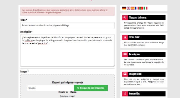 bromas internet noticias