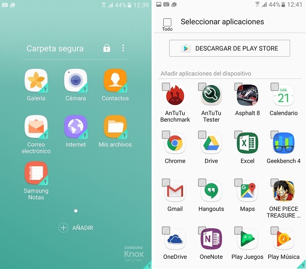 Tacto Hipócrita Predecesor La Carpeta Segura de Samsung ya está disponible para Android