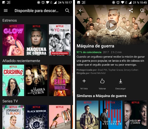 descargar series netflix