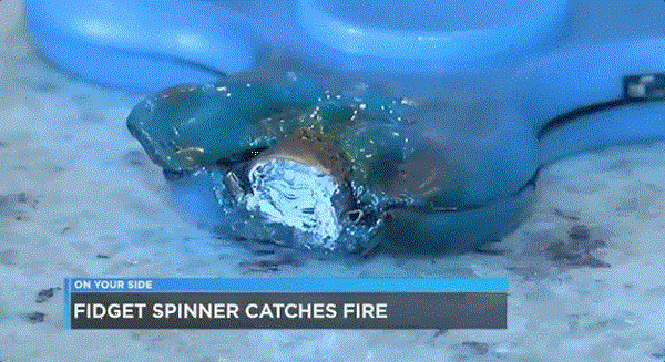 Fidget Spinner explosivos