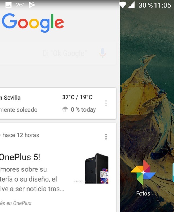 5 consejos para exprimir el jugo a Google Now Launcher 2 Desliza la pantalla a la derecha y accede a Google Now