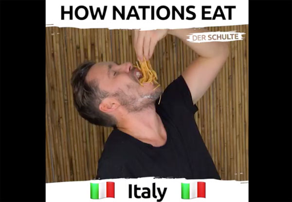 Así­ comen en los paí­ses vecinos según este divertido ví­deo de Facebook