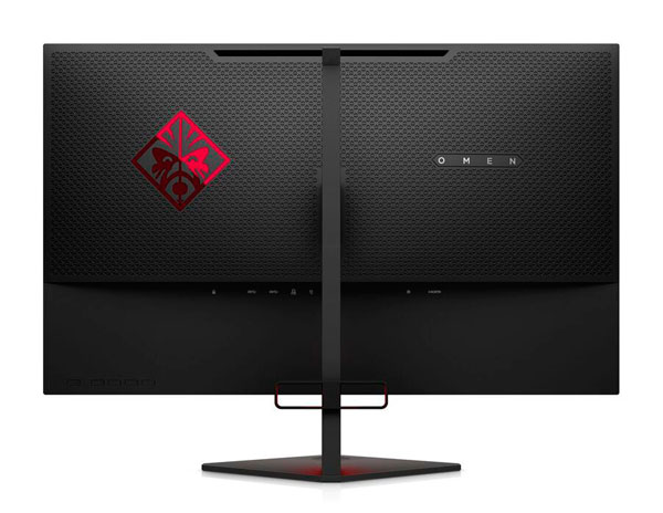 monitores HP OMEN 25 y OMEN 27 trasera