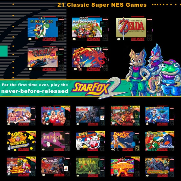 lanzamiento SNES Classic juegos clasicos