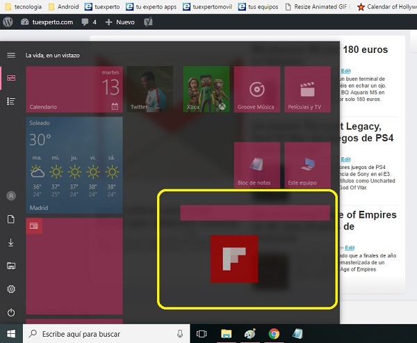 10 sencillos secretos que esconde el menú de inicio de Windows 10 8 nueva sección menu inicio windows 10