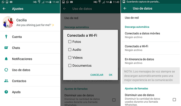 5 maneras de vivir tranquilo aunque tengas WhatsApp 2 No descargues todas las fotos y vídeos