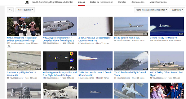 Ya puedes ver los ví­deos más mí­ticos de la carrera espacial en YouTube