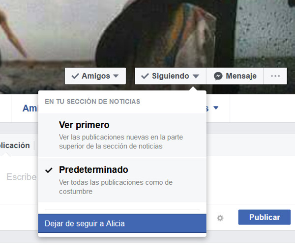20 trucos de Facebook para sacarle todo el jugo a esta red social 4 Trucos Facebook - Dejar de seguir