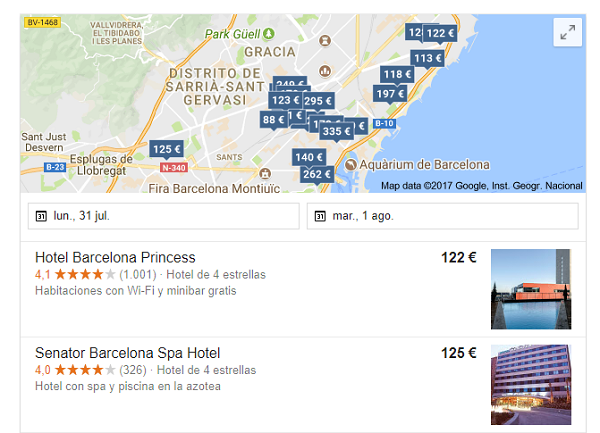 alquiler vacacional google