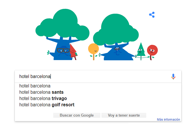 Cómo buscar alquileres de vacaciones en Google