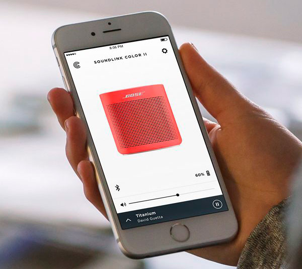 a fondo Bose SoundLink Color II app
