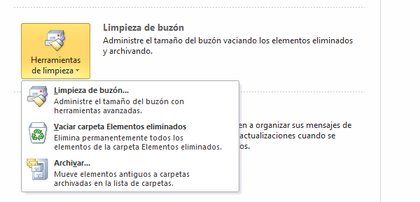 buzon limpieza
