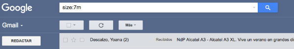Los mejores trucos para aumentar gratis el espacio de tu cuenta de Gmail 3 Gmail espacio trucos