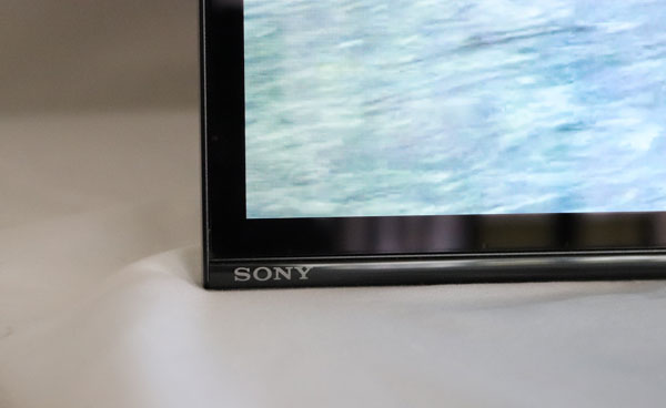 prueba Sony A1 OLED logotipo Sony