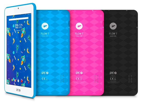SPC Blink 10.1 y Flow 7, tablets Android por menos de 100 euros 4 lanzamiento SPC Flow 7 colores