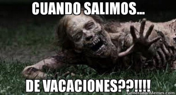 meme vacaciones