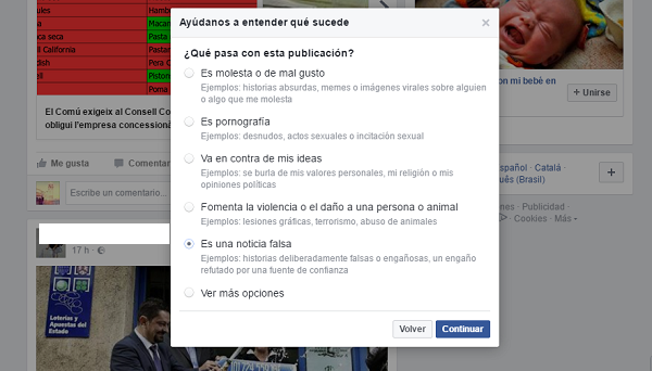 noticias falsas facebook