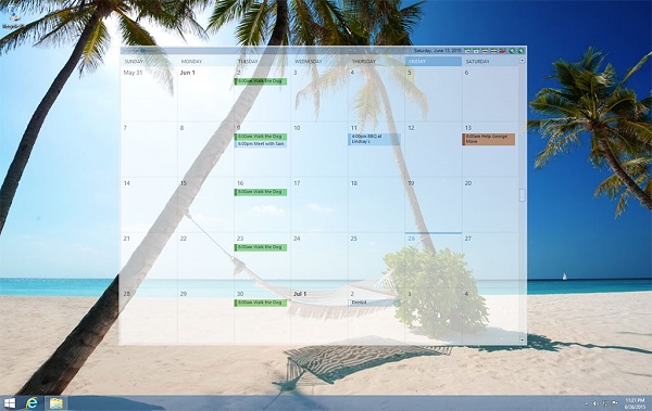 agenda más a la vista