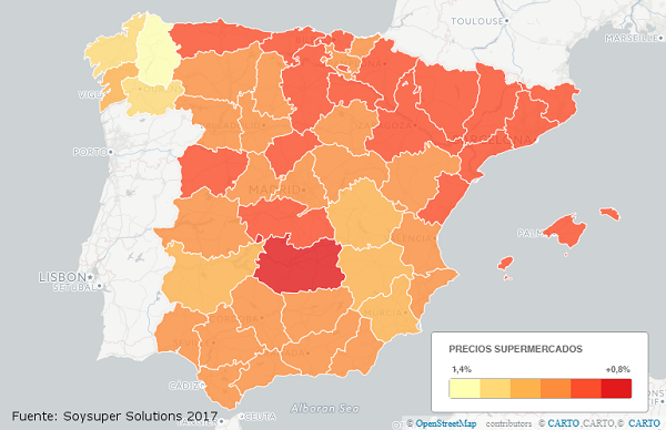 Estos son los sitios de España más caros para hacer la compra online 2 sitios de España más caros para hacer la compra online