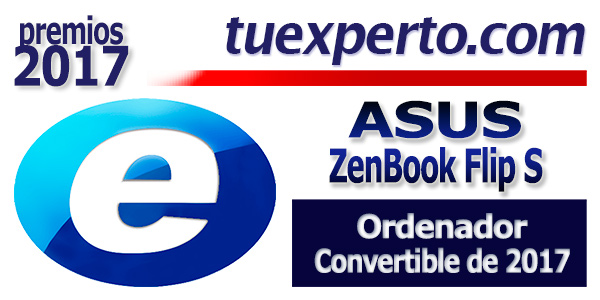 Asus ZenBook Flip S, portátil ligero con pantalla táctil 4K 2 SELLO-Asus-ZenBook-Flip-S Premios tuexperto 2017