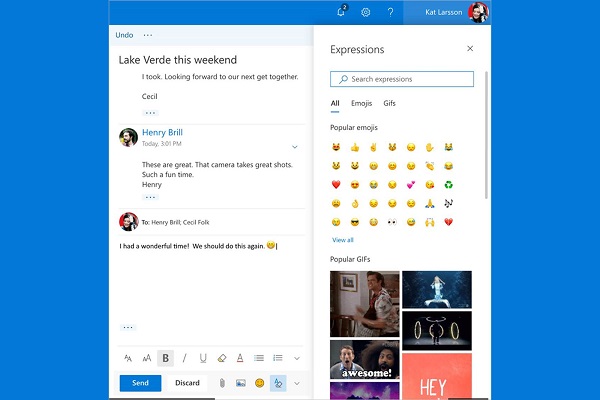 Outlook.com beta trae cambios importantes y nuevos GIFs 1 Outlook.com beta trae cambios importantes y nuevos GIFs