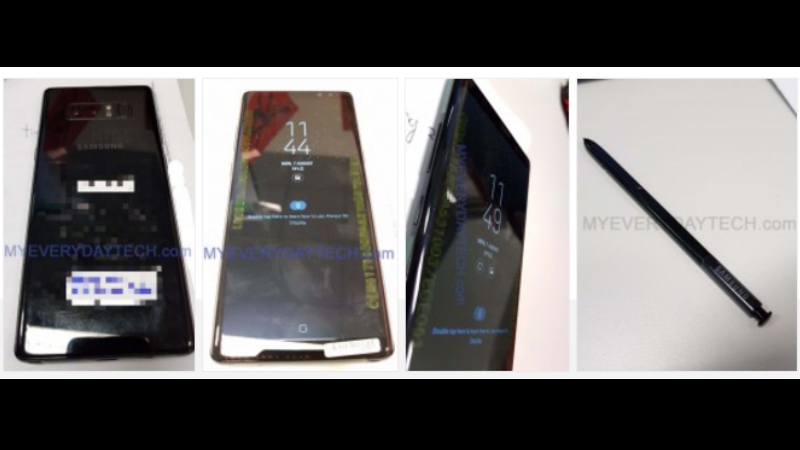 Todas las fotos filtradas del Samsung Galaxy Note 8 2