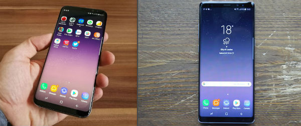 10 diferencias y parecidos del Samsung Galaxy Note 8 y Galaxy S8 Plus