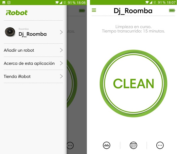 aplicacion irobot home