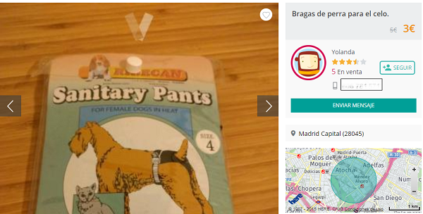 bragas perro anuncio