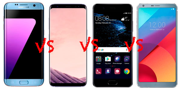 Comparativa Samsung Galaxy S7 edge frente a móviles punteros de 2017 1 Comparativa Samsung Galaxy S7 edge frente a móviles punteros de 2017