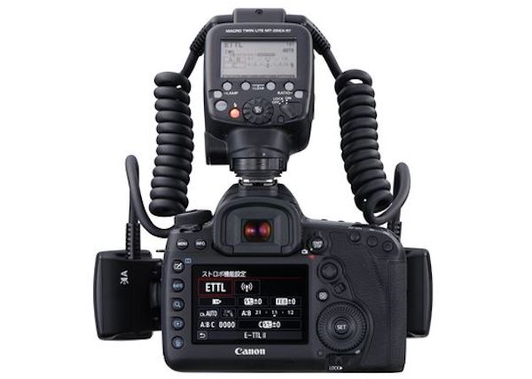 Canon MT-26EX-RT, flash doble macro para fotografí­a profesional de productos