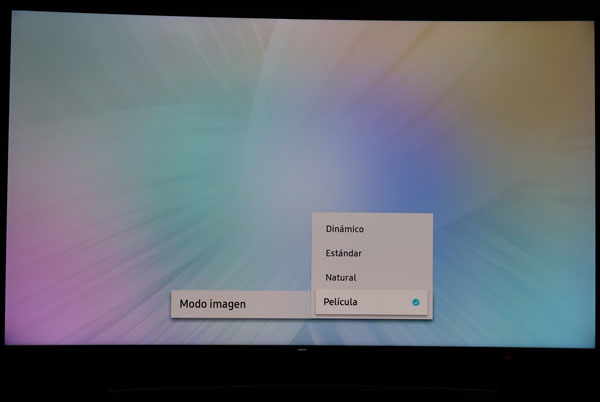Samsung QLED Serie Q8C UHD de 65 pulgadas curvo, lo hemos probado 26 hemos probado Samsung QLED Q8C modos de imagen