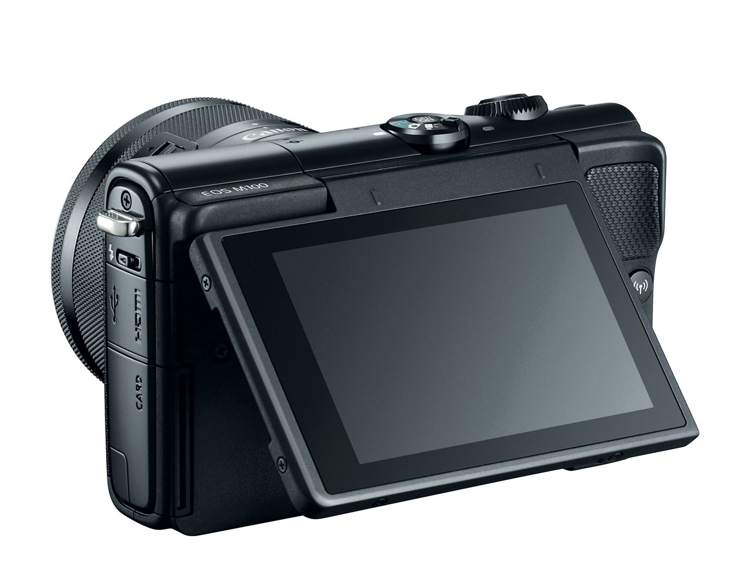 Canon EOS M100, cámara sin espejo de entrada con 24 MP y Dual Pixel 4