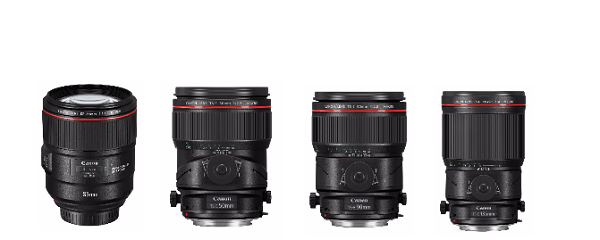 Canon serie L, cuatro nuevos objetivos de gama alta