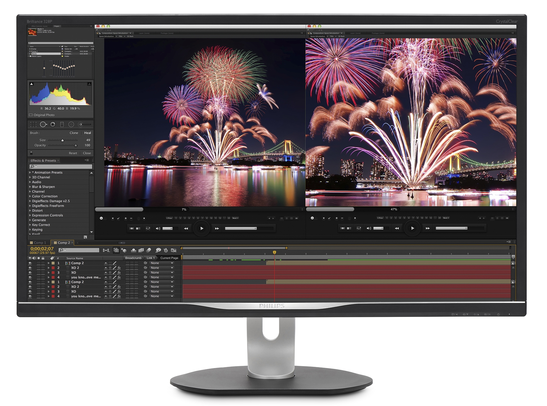 Philips lanza nuevos monitores profesiones con 8K y multipantalla 10